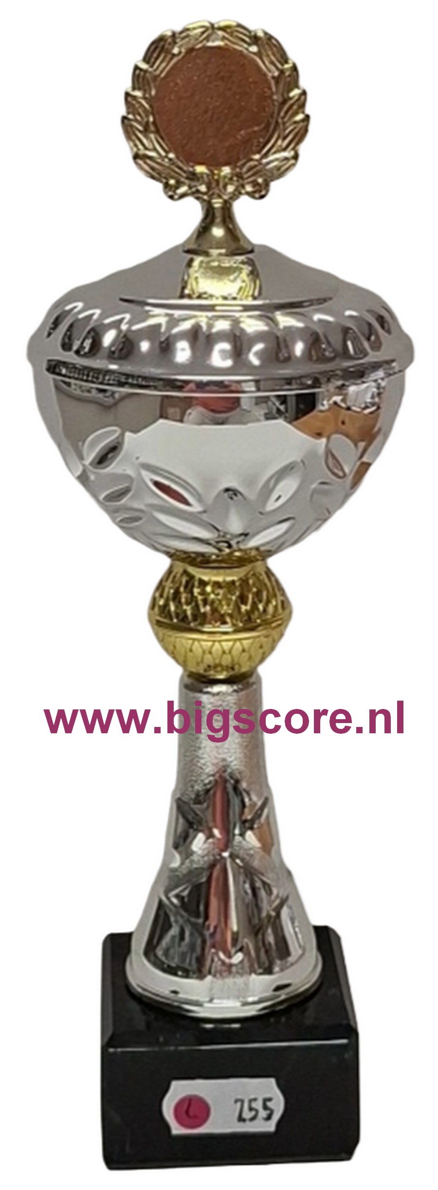 AUB 321 Beker Goud-Zilver LAATSTE 2 OP=OP!!